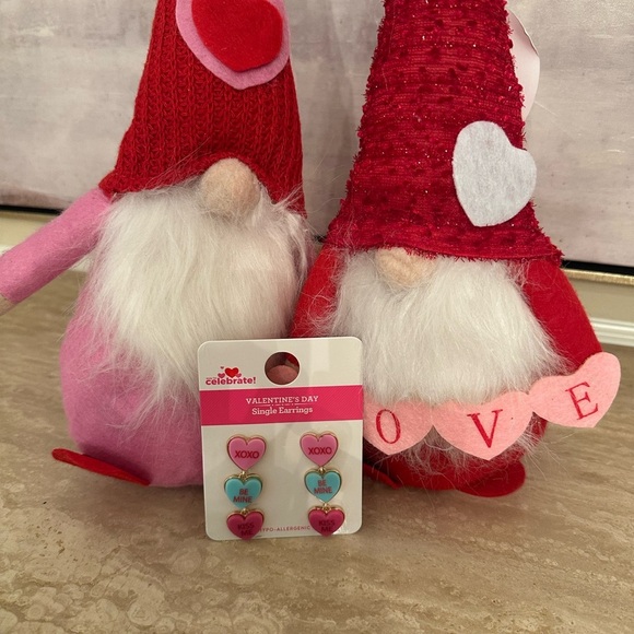 Valentine’s Day Sweetheart Dangle Earrings Viral online - Picture 2 of 2